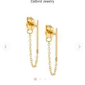 Catbird BALLERINA EARRING, YELLOW GOLD (SINGLE)